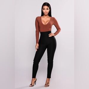 Fashion Nova Venetian High Rise Pants